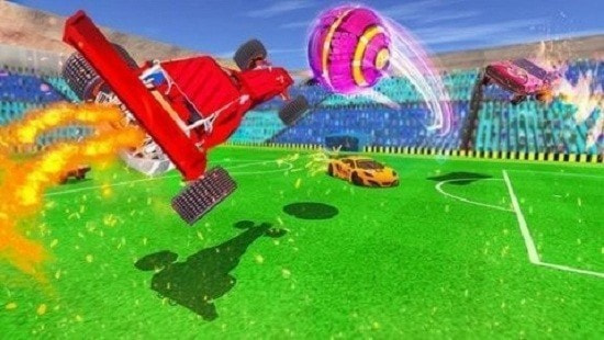 卡丁车竞速冲刺Rocket Car Football0